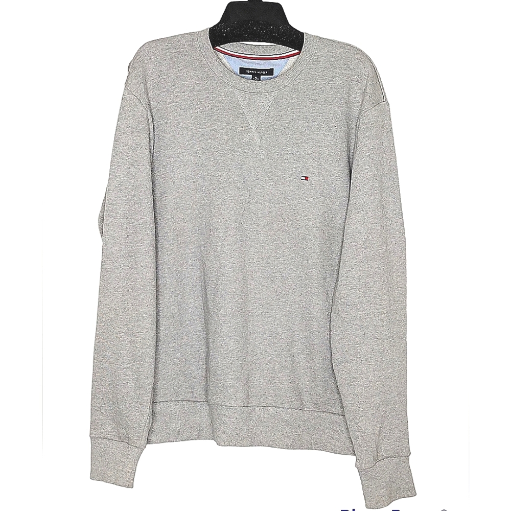 TOMMY HILFIGER Women's XL Gray Sweatshirt